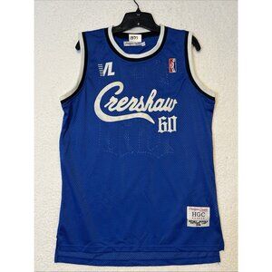 Nipsey Hussle Headgear Classics Crenshaw 60 Victory Lap Basketball Jersey Men Lg